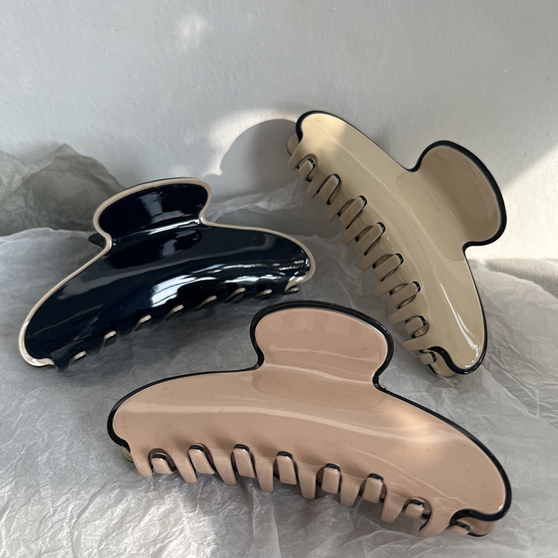 French Street Fashion - French Elegant Large Acetate Hair Claw