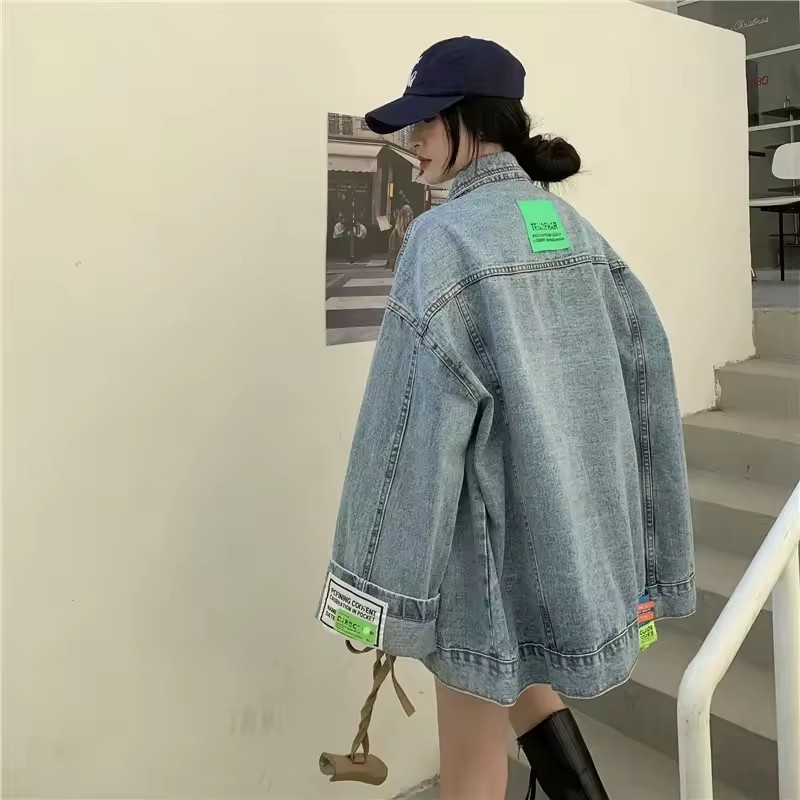 Korean Street Fashion Female - 2025 New Fashion Denim Jacket Women