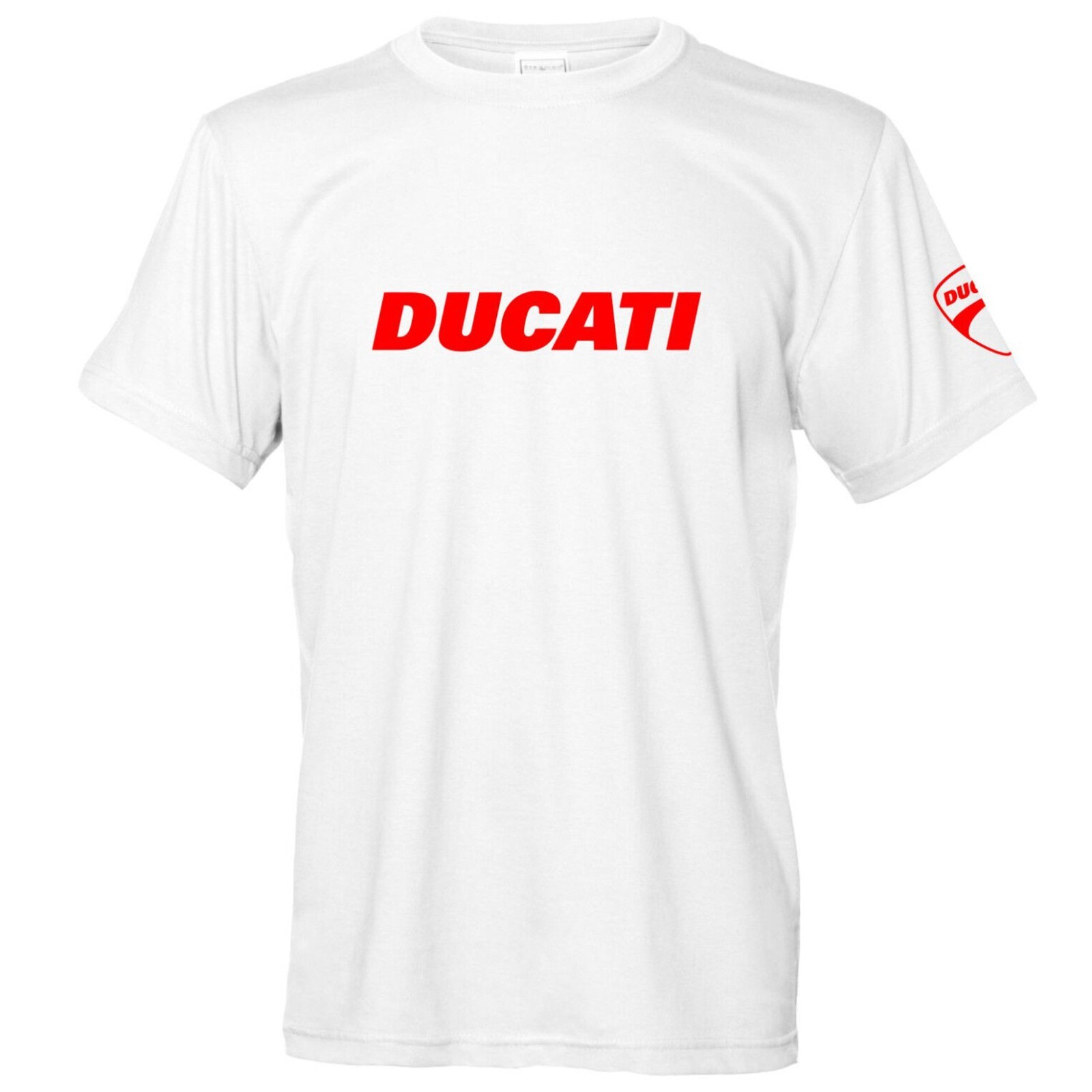 Street Fashion Logo - Ducati Red Logo T-shirt Unisex Summer