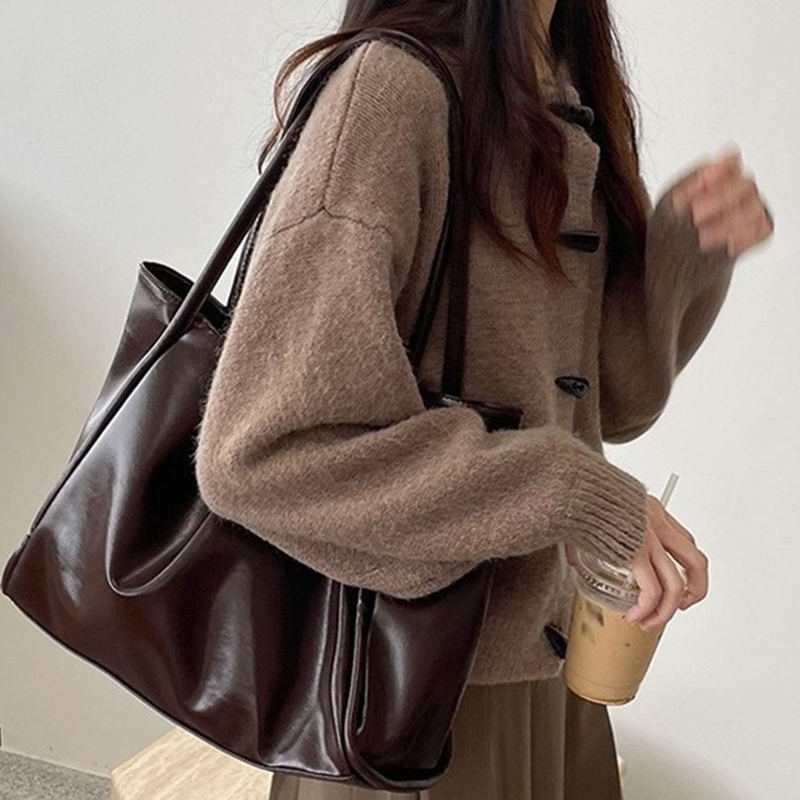 Korean Street Fashion Female - 2026 Women New Vintage Shoulder Bags