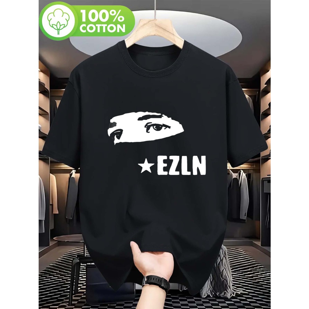 Street Fashion Logo - Men's EZLN Zapatista Face T-Shirt, 100%