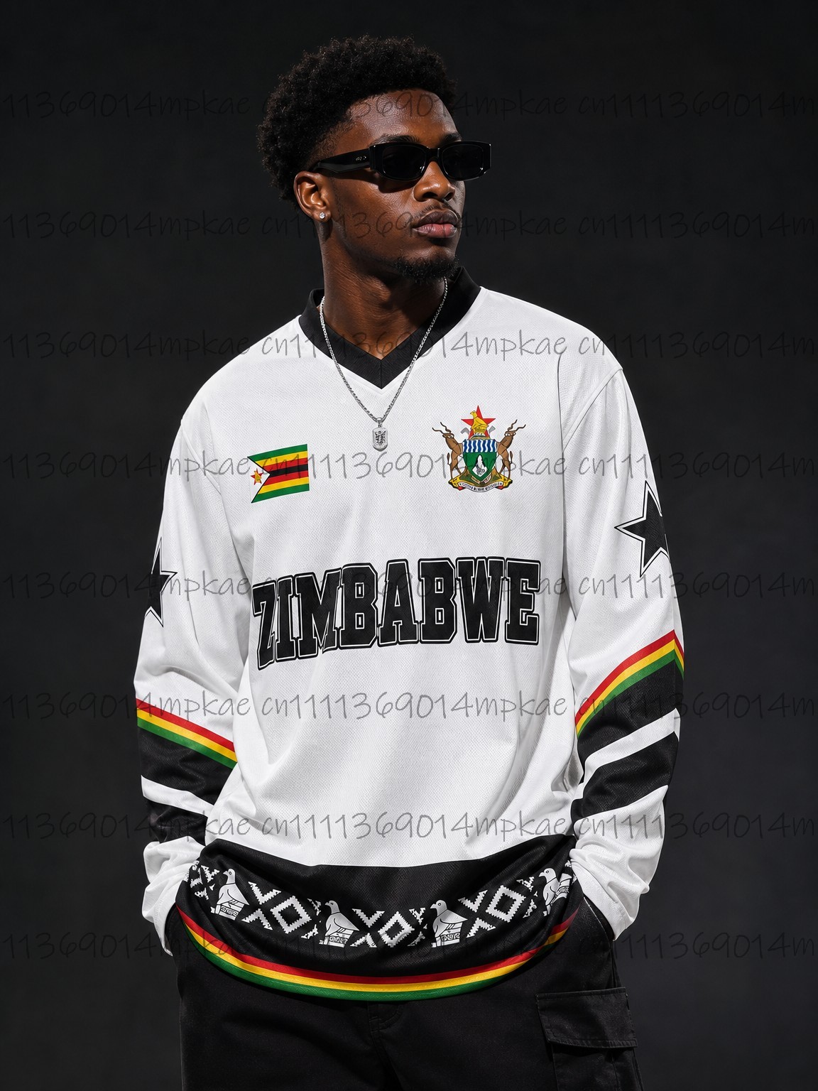 Street Fashion Styles - Autumn Zimbabwe Ethnic Street Style Printed