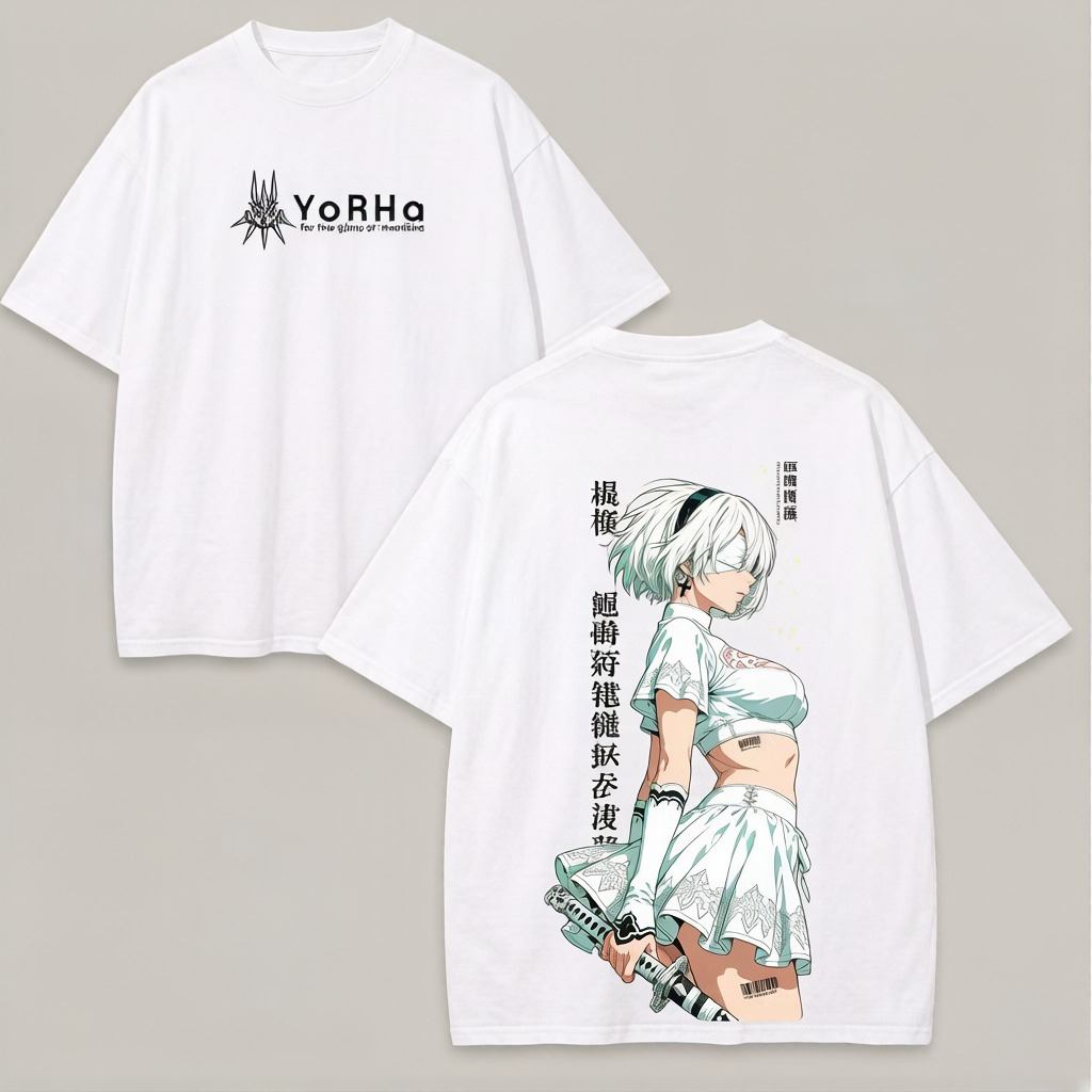 2026 summer Anime NieR Automat - đánh giá và giá Street Fashion Logo