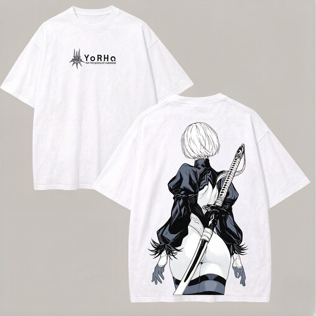 2026 summer Anime NieR Automat - đánh giá và giá Street Fashion Logo