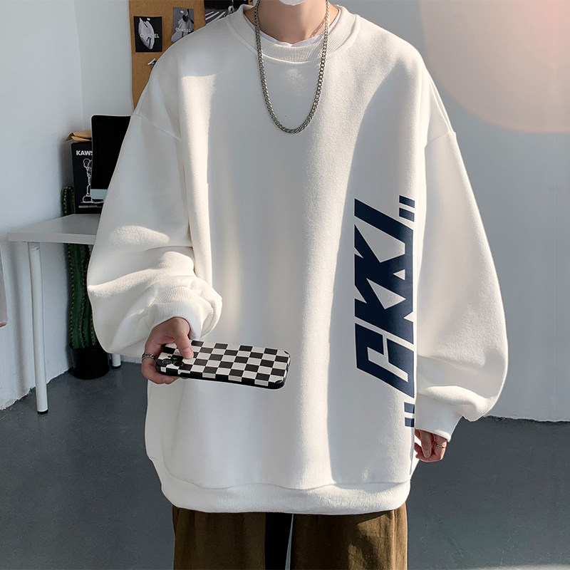 Side Letter Printed Long Sleev - đánh giá và giá Street Fashion Styles