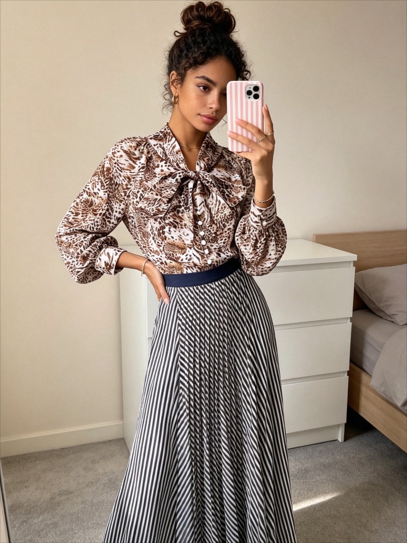 New Fashion Light Mature Leopa - đánh giá và giá Korean Street Fashion Female