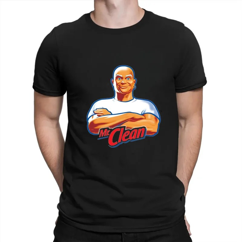 Chic Mr Clean Logo Print Fun H - đánh giá và giá Street Fashion Logo