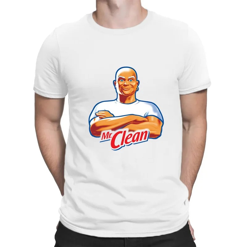 Chic Mr Clean Logo Print Fun H - đánh giá và giá Street Fashion Logo