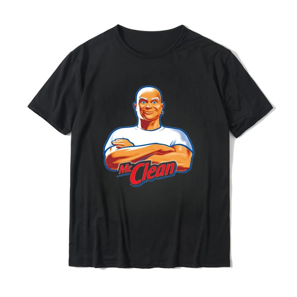 Chic Mr Clean Logo Print Fun H - đánh giá và giá Street Fashion Logo