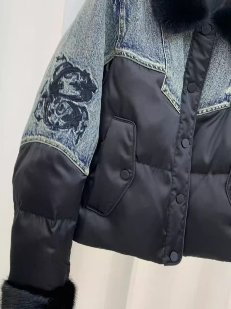 Short Goose Down Padding Jacke - đánh giá và giá Street Fashion Store