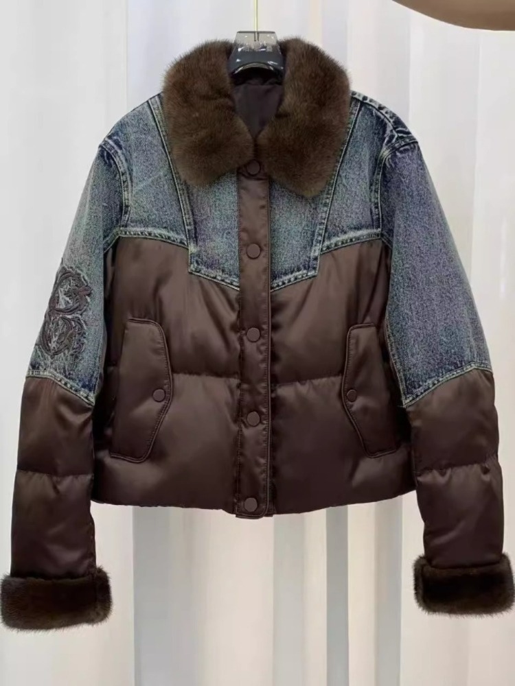 Short Goose Down Padding Jacke - đánh giá và giá Street Fashion Store