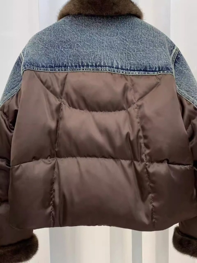 Short Goose Down Padding Jacke - đánh giá và giá Street Fashion Store