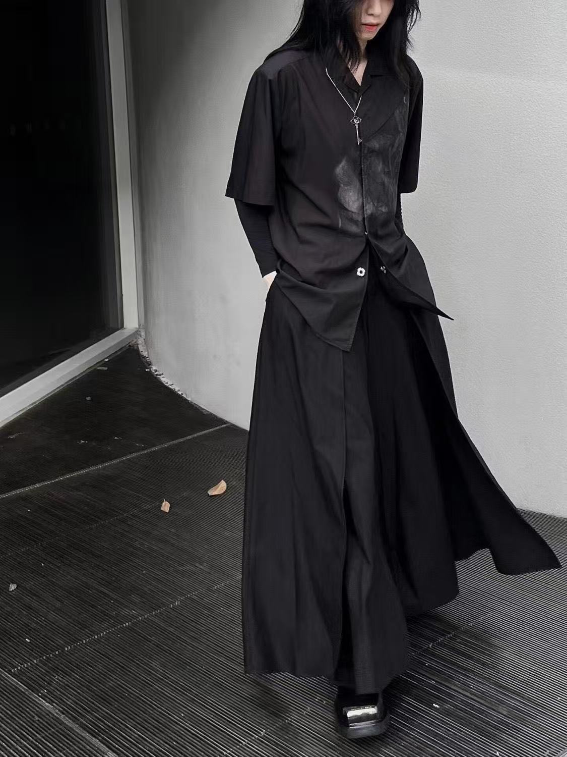 Cool Black New Chinese Style C - đánh giá và giá Street Fashion Outfit For Men