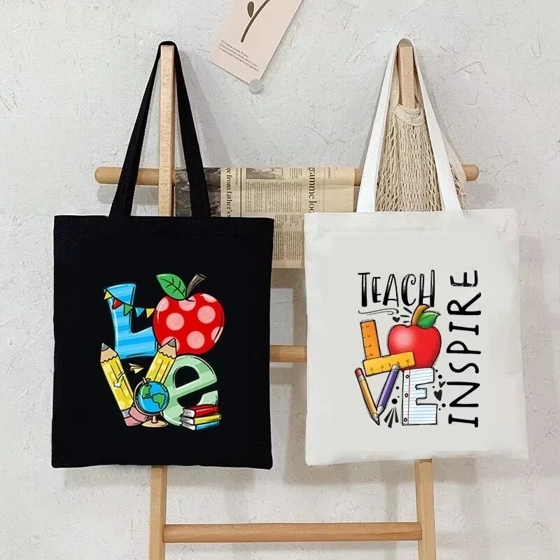 Women Canvas Shoulder Bag Teac - đánh giá và giá Tote Bag Canvas Print