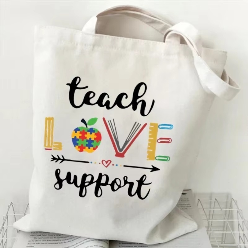Women Canvas Shoulder Bag Teac - đánh giá và giá Tote Bag Canvas Print
