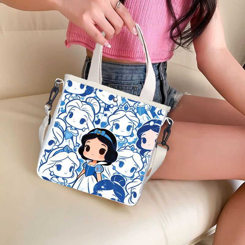 Cartoon snow white Characters  - đánh giá và giá Tote Bag Canvas Print