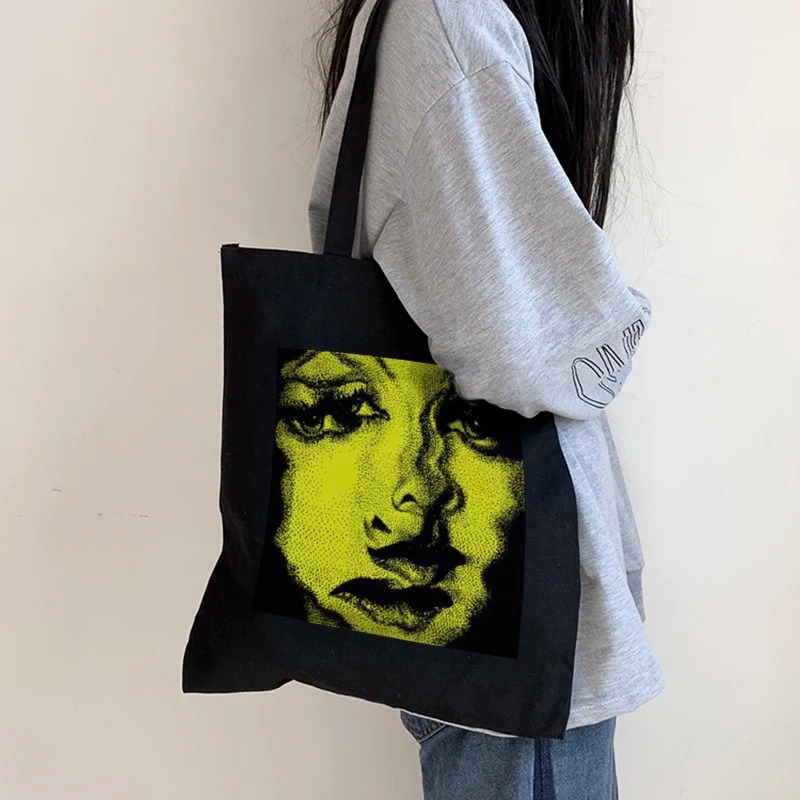 Horror Women Canvas Bag Punk V - đánh giá và giá Tote Bag Canvas Print