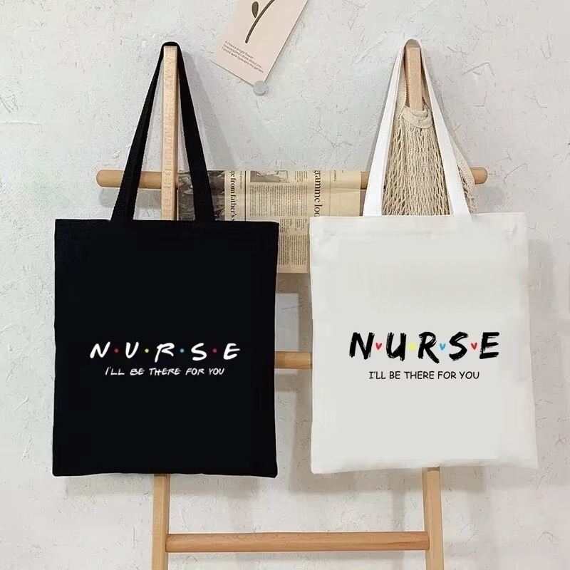 Nurse Canvas Tote Bag Women's  - đánh giá và giá Tote Bag Canvas Print