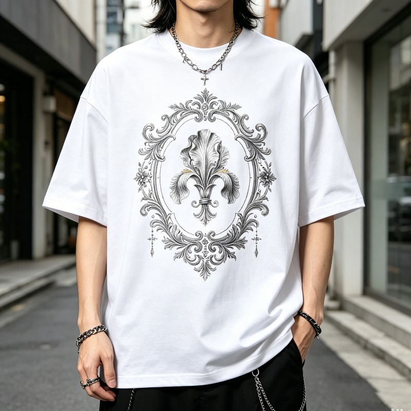 Edgy Baroque and Fleur-de-lis  - đánh giá và giá Street Fashion Outfit For Men