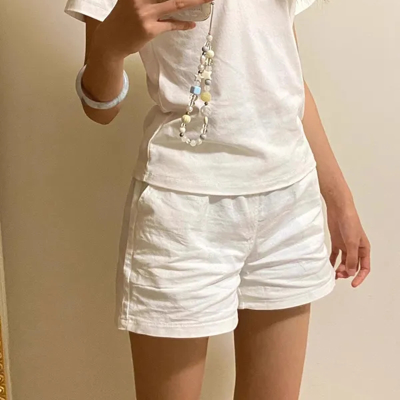 High Waist Cotton Shorts Women - đánh giá và giá Korean Street Fashion Female