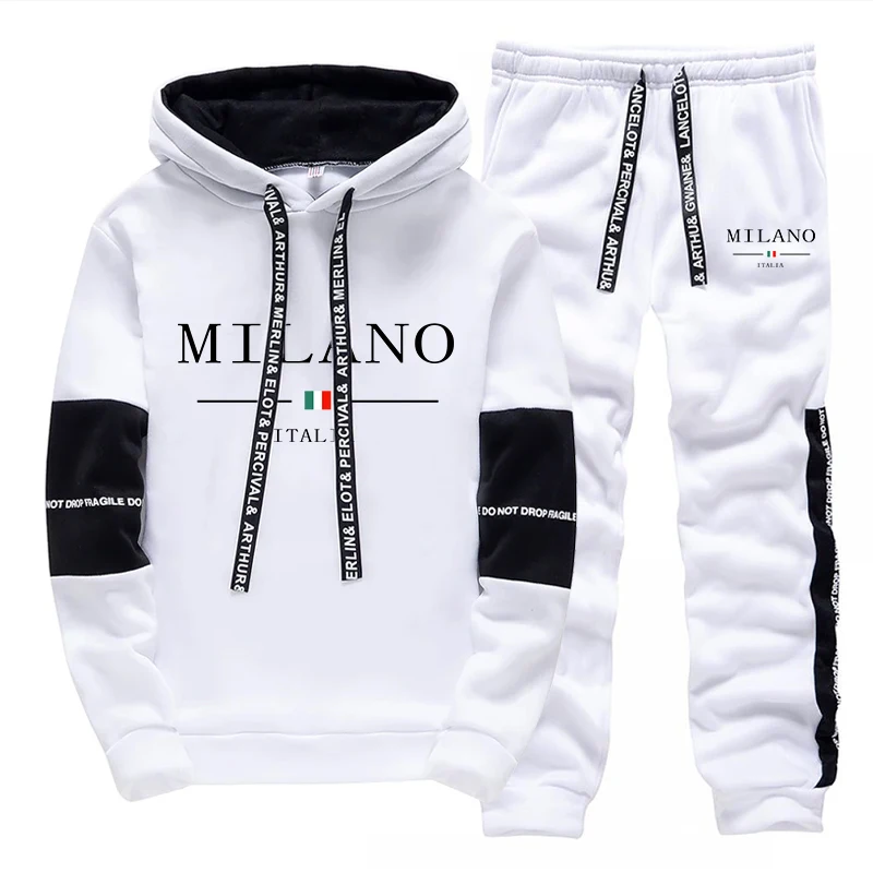 Men's Set/Hoodie/Pants Italy T - đánh giá và giá Street Fashion Art