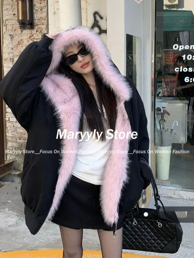 American Vintage Women's Fur P - đánh giá và giá Korean Street Fashion Female