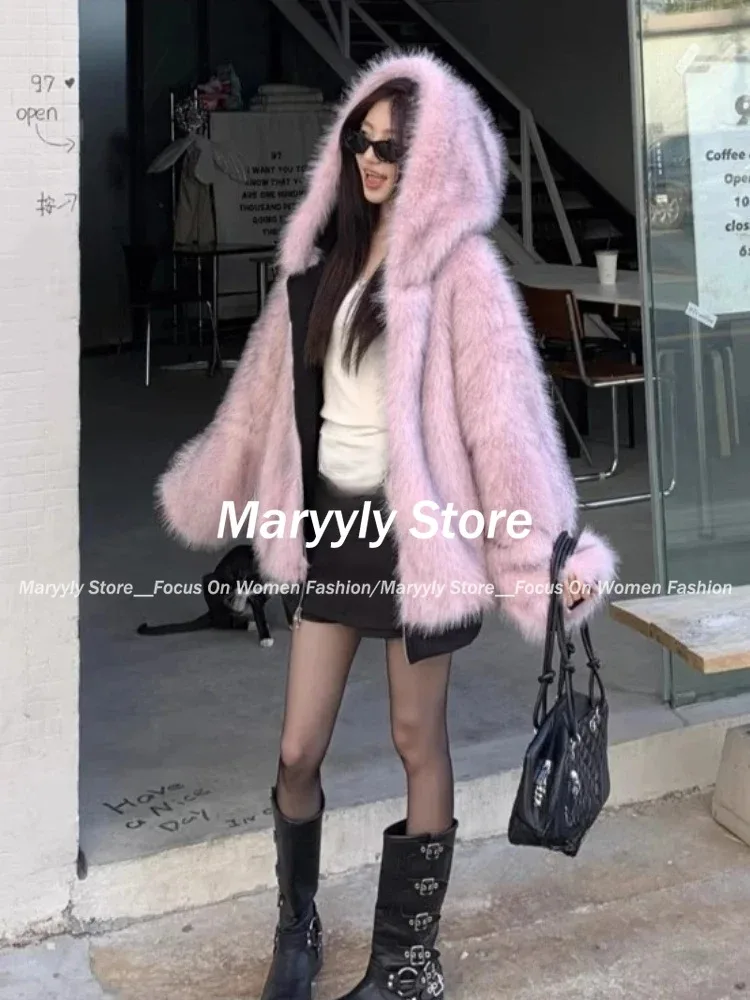 American Vintage Women's Fur P - đánh giá và giá Korean Street Fashion Female