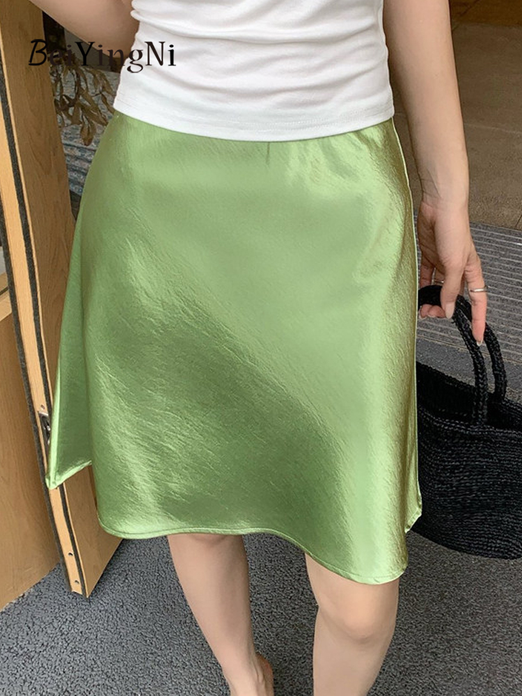 Beiyingni Luxury Satin Short S - đánh giá và giá Korean Street Fashion Female