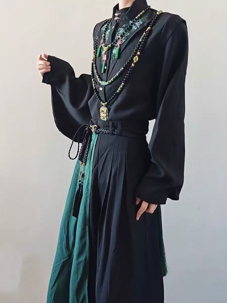 New Chinese Style Bisex Suits  - đánh giá và giá Street Fashion Outfit For Men