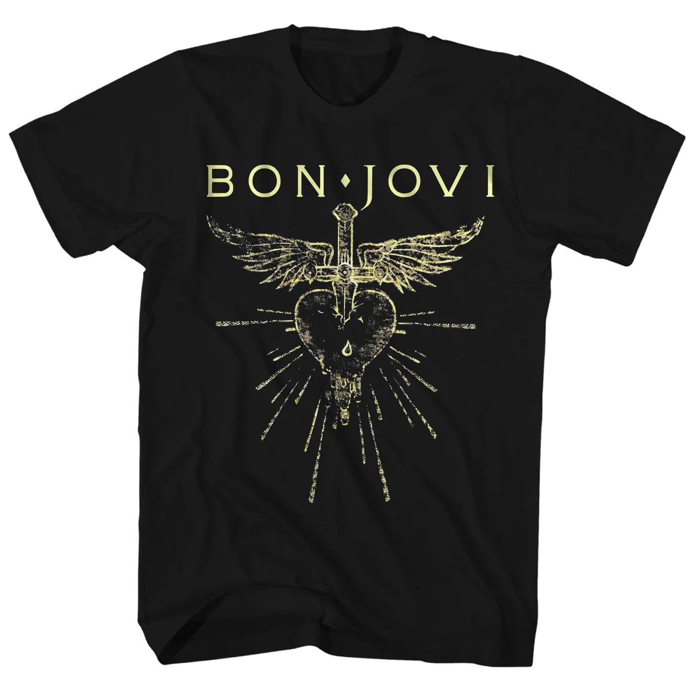 Bon Jovi T-Shirt Heart & Dagge - đánh giá và giá Street Fashion Logo
